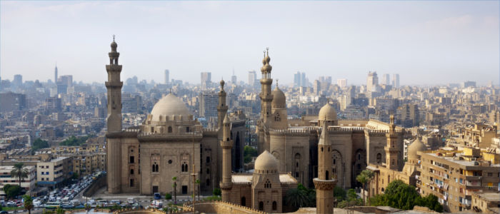 Hauptstadt Kairo in Ägypten