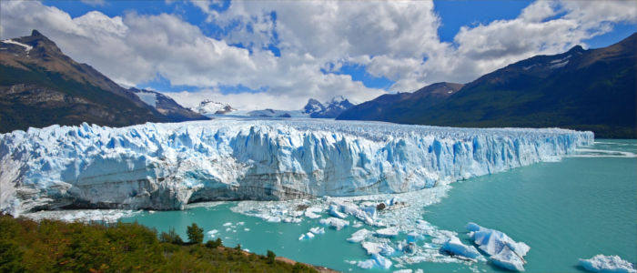 Der große Perito Moreno Gletscher in Argentinien