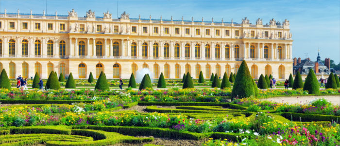Schloss von Versailles in Frankreich