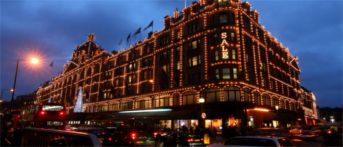 Weltberühmtes Kaufhaus in London