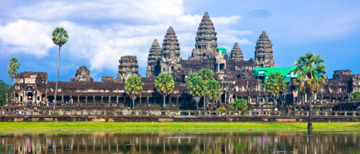 Angkor Wat Temeplanlage in Kambodscha