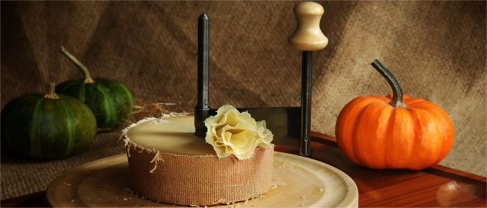 Käse Tête de Moine aus der Romandie