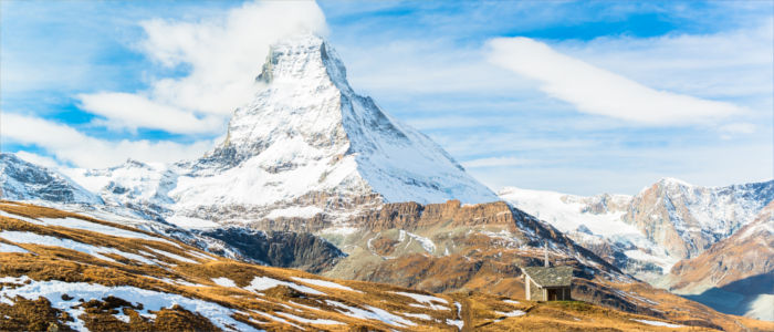 Der Matterhorn in der Schweiz